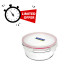 Oven Safe Tempered Glass 450ml Round Container